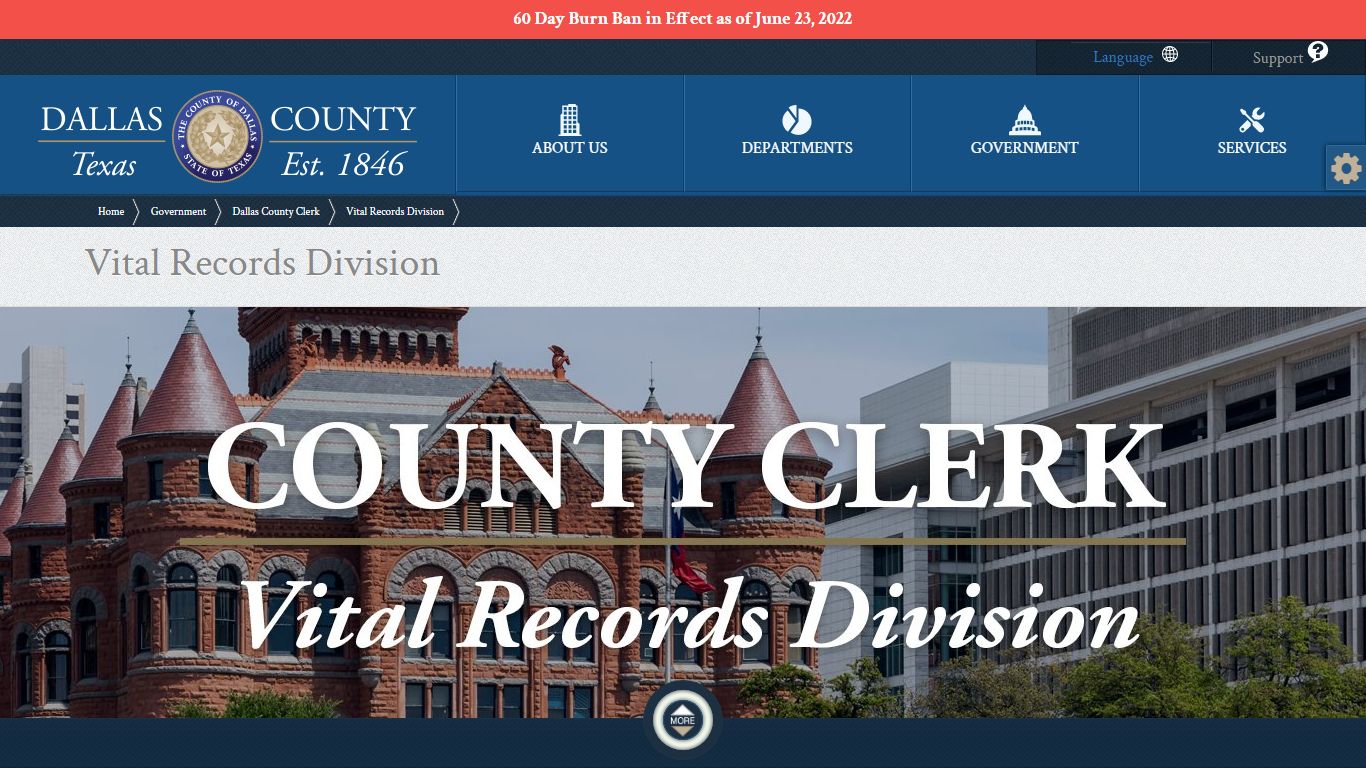 County Clerk | Vital Records Division - Marriage License